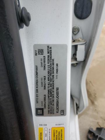 2018 CHEVROLET SPARK LS - KL8CB6SA1JC420780