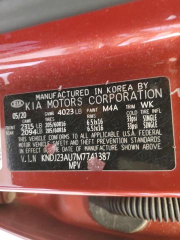 2021 KIA SOUL LX KNDJ23AU7M7741387