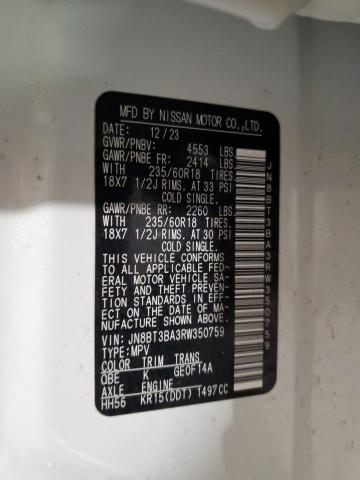 2024 NISSAN ROGUE SV - JN8BT3BA3RW350759