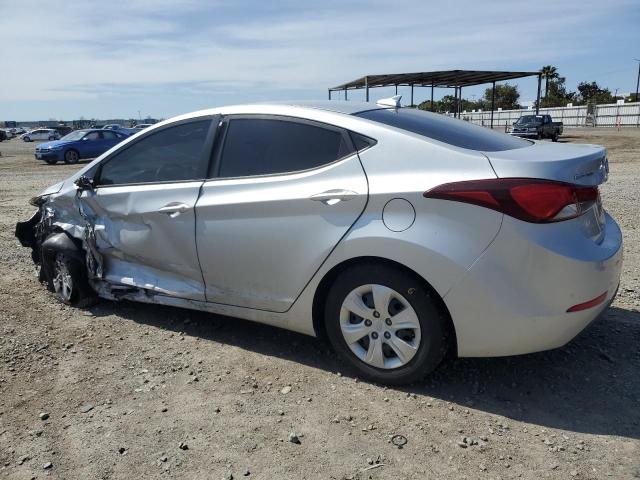 HYUNDAI ELANTRA SE 2016 silver  gas 5NPDH4AE4GH735363 photo #3