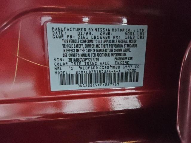 2023 NISSAN SENTRA SV - 3N1AB8CVXPY227719