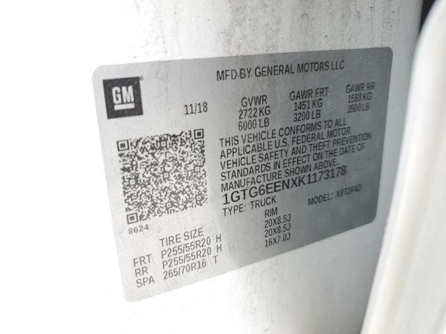 2019 GMC CANYON DEN 1GTG6EENXK1173178