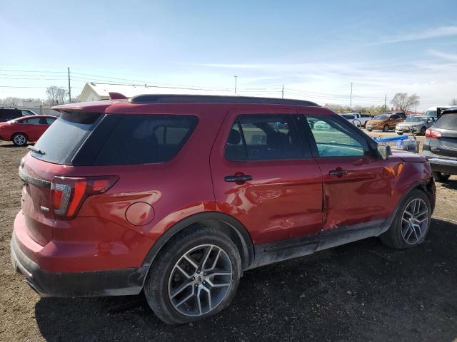 Vin: 1fm5k8gt1ggb10261, lot: 48843285, ford explorer sport 20163