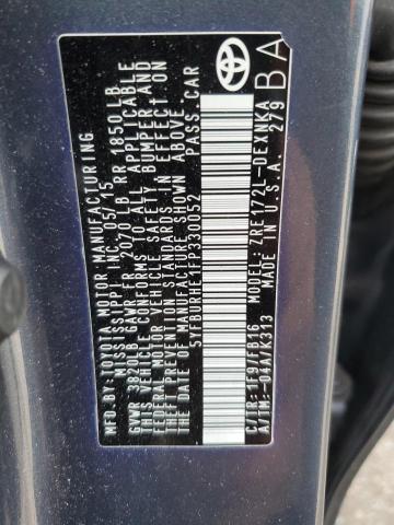 2015 TOYOTA COROLLA L - 5YFBURHE1FP330052
