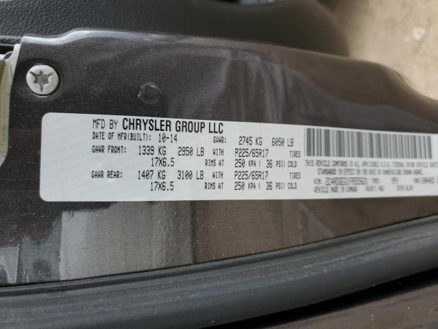 2015 DODGE GRAND CARA - 2C4RDGEG1FR555631