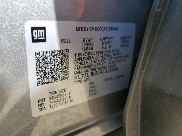 2024 CHEVROLET TRAX 2RS - KL77LJE20RC126048