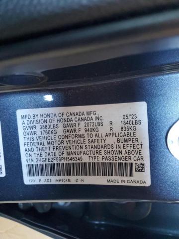 2HGFE2F56PH546349 2023 HONDA CIVIC
