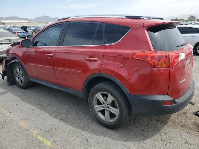 TOYOTA RAV4 XLE 2015 red  gas 2T3WFREV3FW202241 photo #3