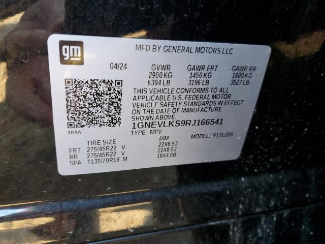 2024 CHEVROLET TRAVERSE R 1GNEVLKS9RJ166541