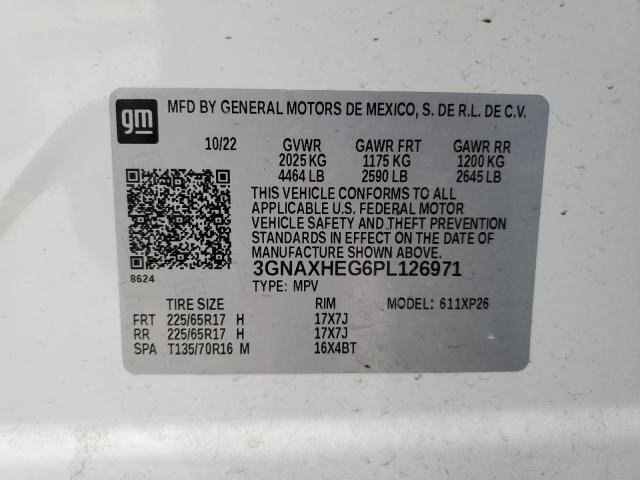 2023 CHEVROLET EQUINOX LS - 3GNAXHEG6PL126971
