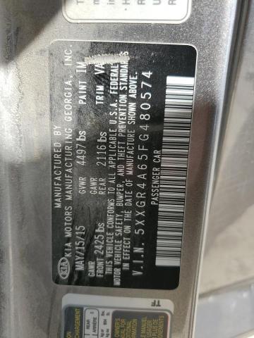 2015 KIA OPTIMA SX - 5XXGR4A65FG480574