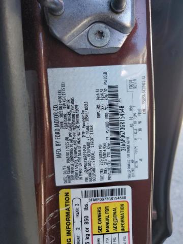 2016 FORD FUSION S - 3FA6P0G73GR154548