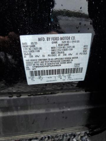 2023 FORD EXPLORER X - 1FMSK8DH8PGA54029
