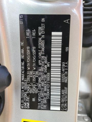 2015 TOYOTA HIGHLANDER - 5TDDKRFH2FS188068