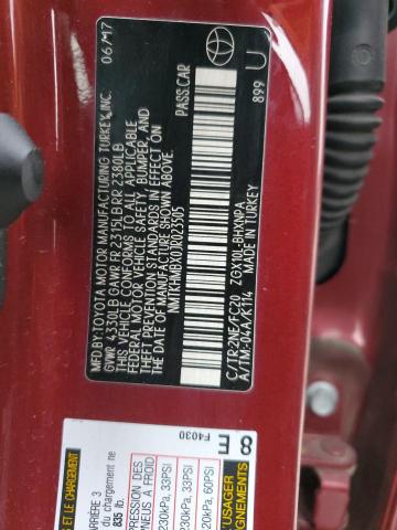 2018 TOYOTA C-HR XLE - NMTKHMBX0JR023505