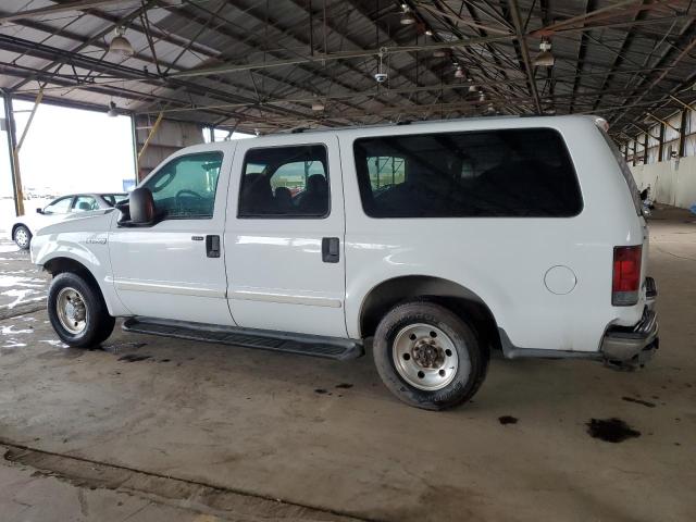 FORD EXCURSION 2005 white 4dr spor gas 1FMNU40L25EB54047 photo #3