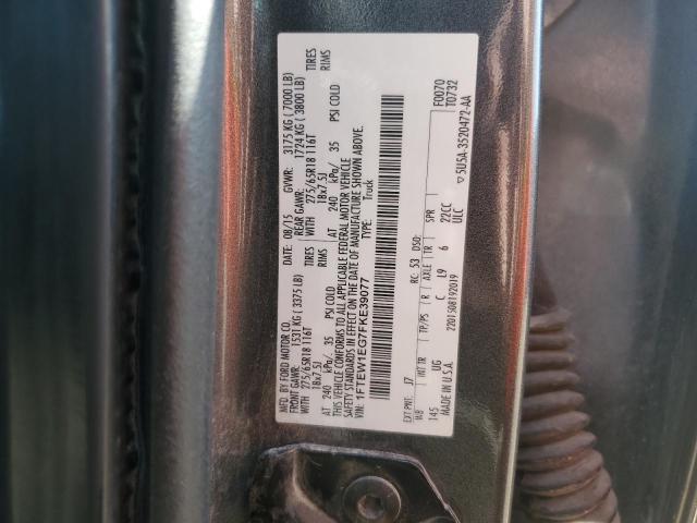 2015 FORD F150 SUPER - 1FTEW1EG7FKE39077