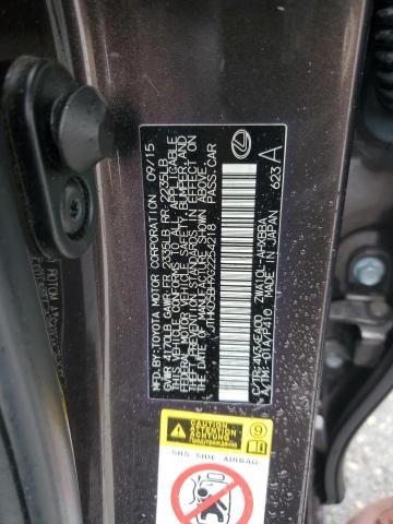 2016 LEXUS CT 200 JTHKD5BH9G2254218