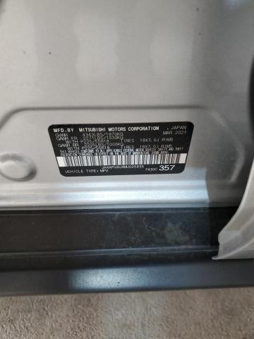 2021 MITSUBISHI OUTLANDER - JA4APVAUXMU025835