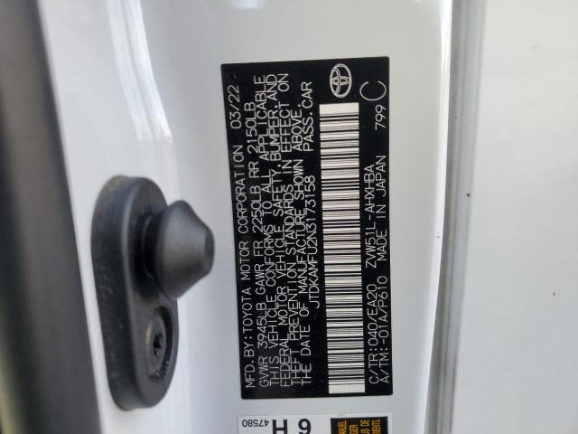 2022 TOYOTA PRIUS NIGH - JTDKAMFU2N3173158
