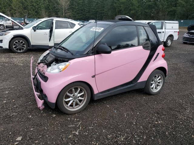 SMART FORTWO PAS 2009 pink  gas WMEEK31X99K260414 photo #1