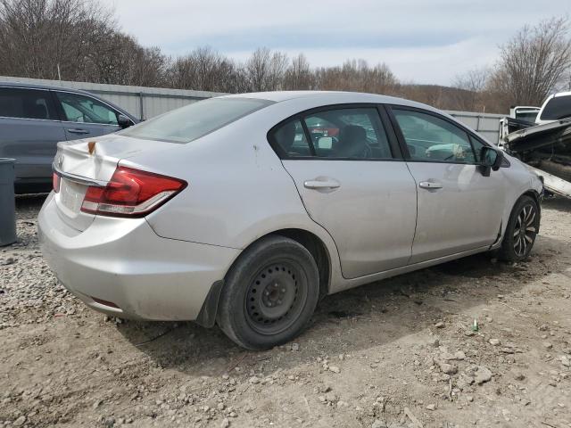 HONDA CIVIC EXL 2014 silver  gas 19XFB2F94EE034477 photo #4