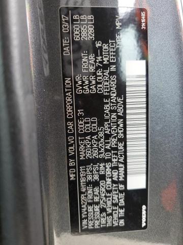 2017 VOLVO XC90 T6 YV4A22PL4H1181911