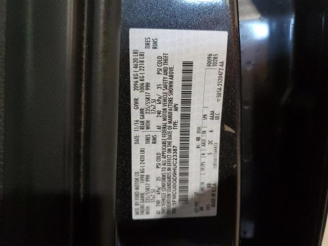 2017 FORD ESCAPE SE - 1FMCU0GD9HUC23387
