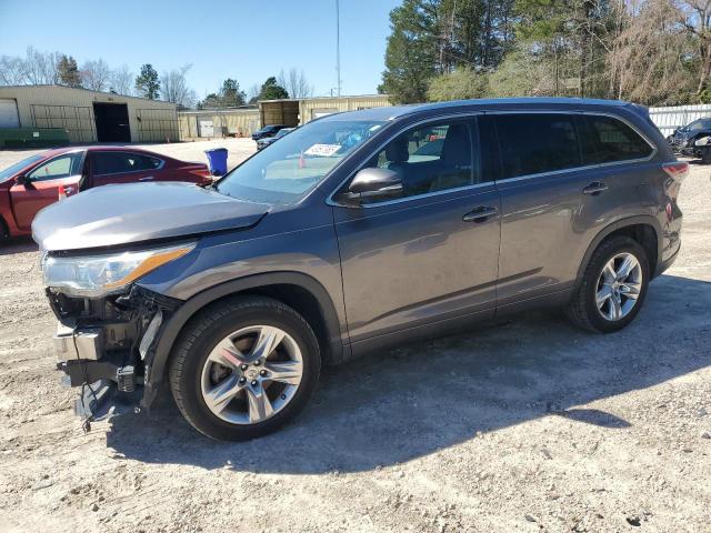 Vin: 5tdykrfh8fs080197, lot: 49597985, toyota highlander limited 2015 img_1