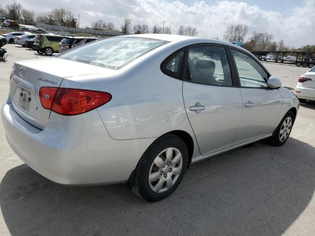 HYUNDAI ELANTRA GL 2007 silver  gas KMHDU46D17U090412 photo #4