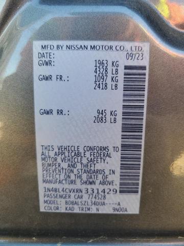 2024 NISSAN ALTIMA SR - 1N4BL4CVXRN331429
