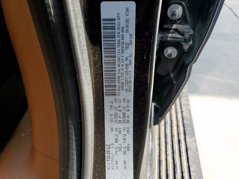 2019 RAM 1500 LONGH - 1C6SRFKT1KN510508