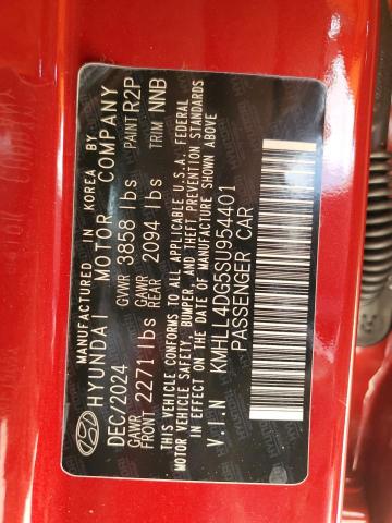 2025 HYUNDAI ELANTRA SE - KMHLL4DG5SU954401