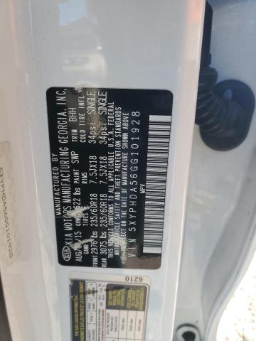 2016 KIA SORENTO EX - 5XYPHDA56GG101928