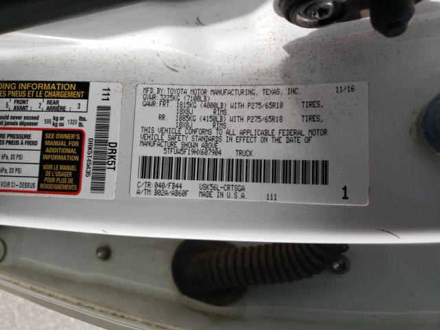 2017 TOYOTA TUNDRA DOU - 5TFUW5F19HX607904