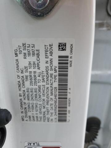 2018 HONDA CR-V TOURI - 2HKRW2H90JH601028