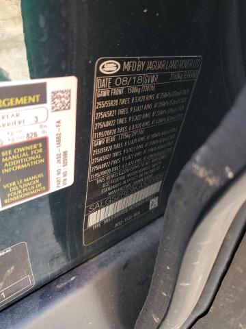 2019 LAND ROVER RANGE ROVE - SALGS2RE9KA520996