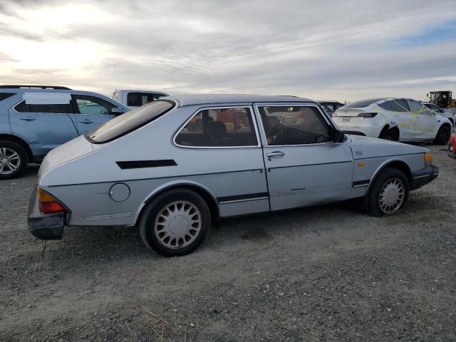 SAAB 900 S 1987 silver hatchbac gas YS3AK35D8H2020243 photo #4