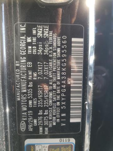 2019 KIA SORENTO L - 5XYPG4A38KG595560