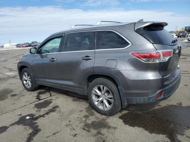 Vin: 5tdjkrfh6fs160213, lot: 47826295, toyota highlander xle 20152