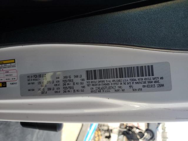 2015 JEEP WRANGLER U - 1C4BJWDG7FL657417