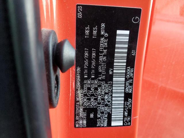 2023 TOYOTA 4RUNNER SE - JTELU5JRXP6142113