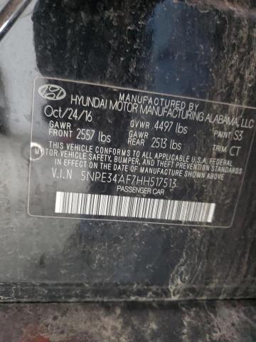 2017 HYUNDAI SONATA SPO - 5NPE34AF7HH517513