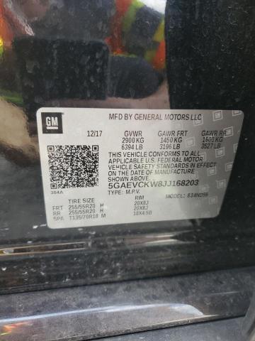 2018 BUICK ENCLAVE AV - 5GAEVCKW8JJ168203