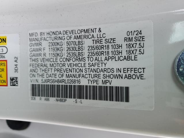 2024 HONDA CR-V SPORT - 5J6RS6H84RL026816