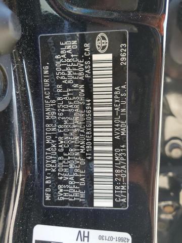 2016 TOYOTA AVALON HYB 4T1BD1EBXGU056944