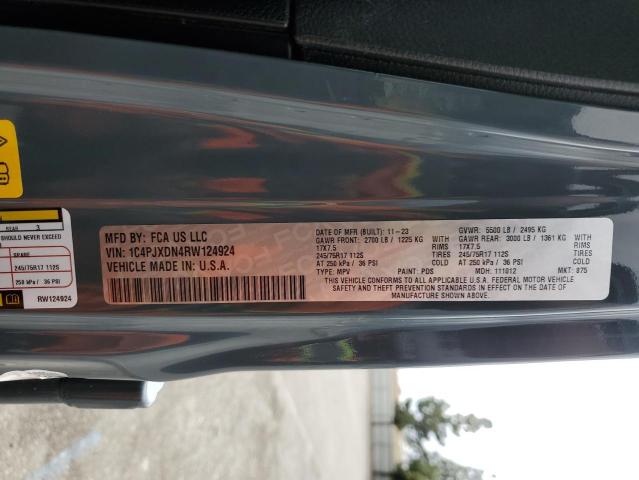 2024 JEEP WRANGLER S - 1C4PJXDN4RW124924