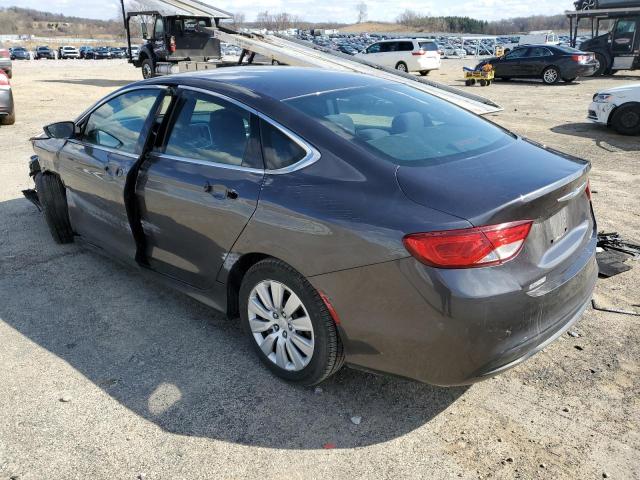 Vin: 1c3cccfb2fn643691, lot: 50728115, chrysler 200 lx 20152