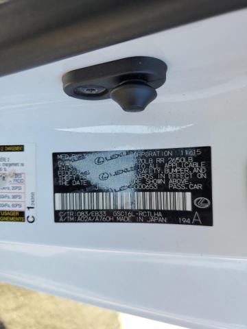 2016 LEXUS RC 300 JTHSM5BC3G5000653