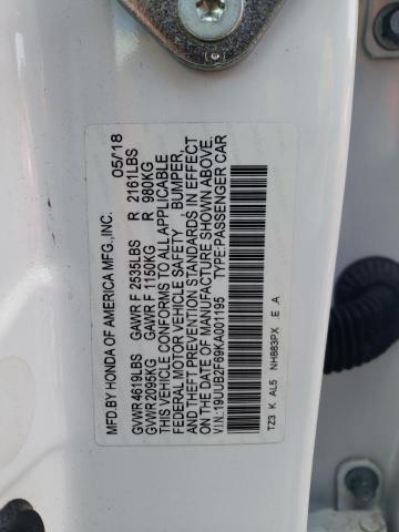 2019 ACURA TLX - 19UUB2F69KA001195